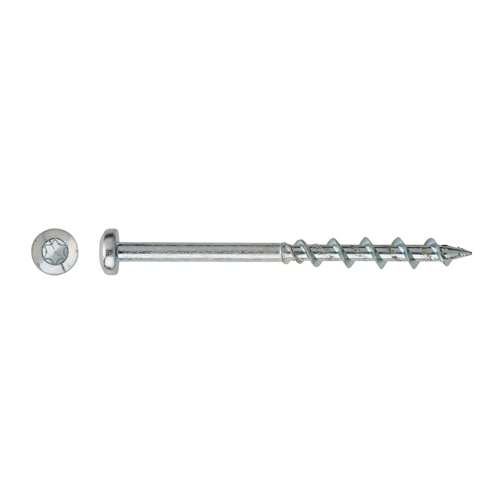 100 x Wall Dog Tasselli a vite Testa Bombata 70mm Torx 25 Cromata DFM4260070 DeWalt