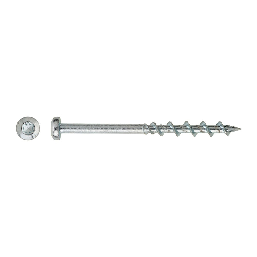 100 x Wall Dog Tasselli a vite Testa Bombata 70mm Torx 25 Cromata DFM4260070 DeWalt