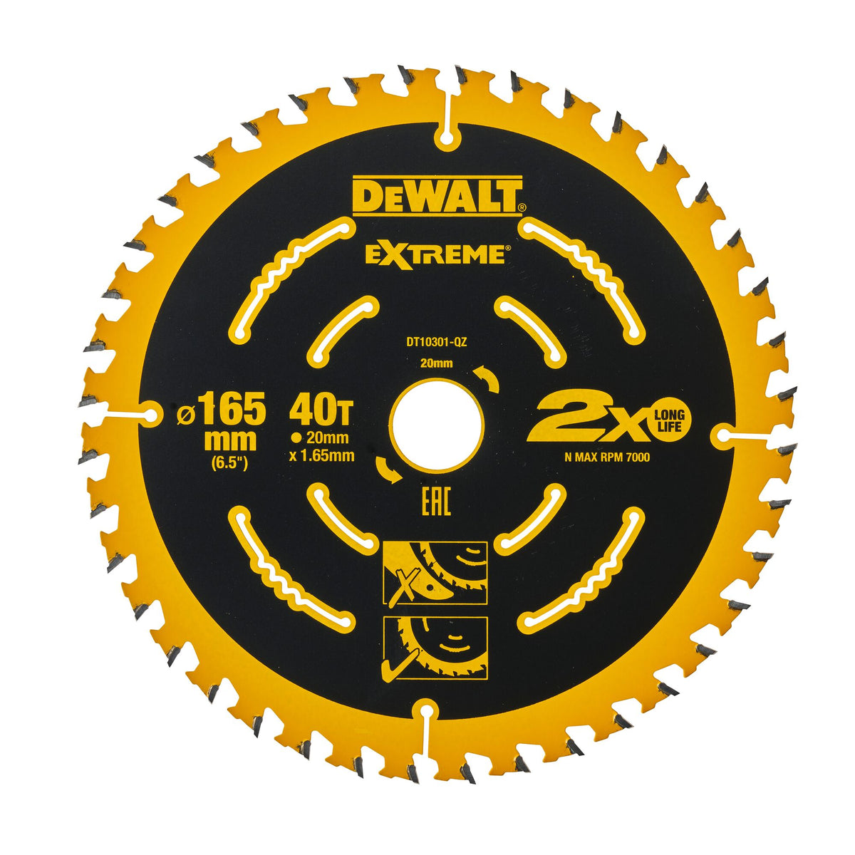 Lama Extreme per rifilature (seghe a filo) DeWalt DT10301-QZ