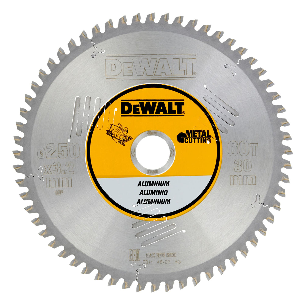 Lame per seghe Stazionaria 250 x30 x60T DeWalt DT1915-QZ