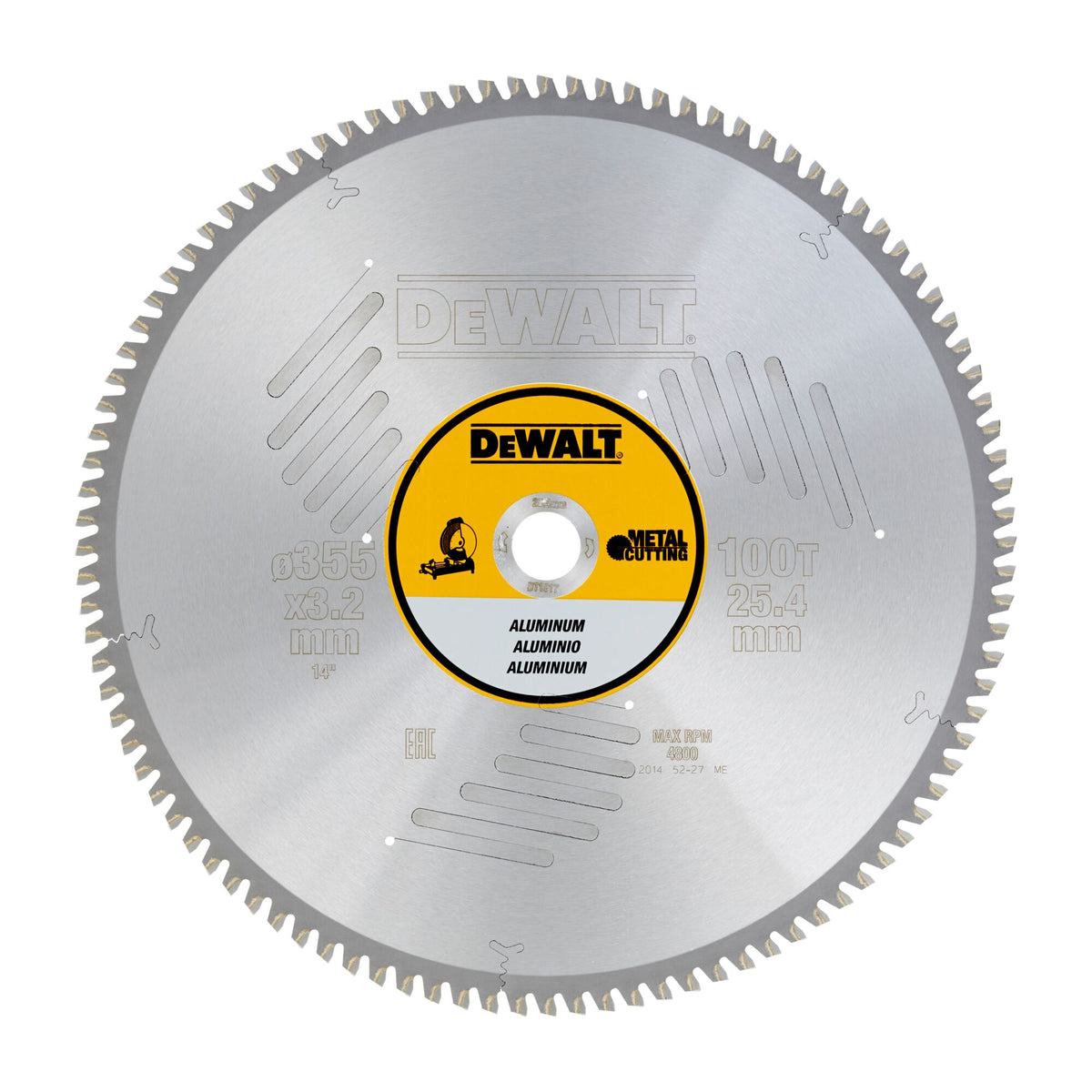 Lame per seghe Stazionaria 355 x25,4 x100T DeWalt DT1917-QZ