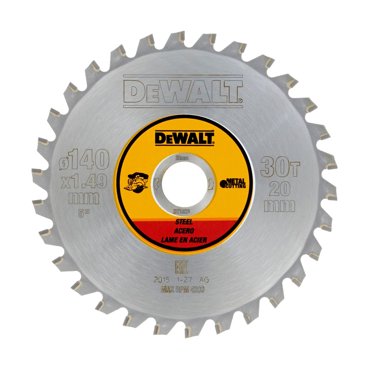 Lama Taglio Acciaio DeWalt DT1923-QZ