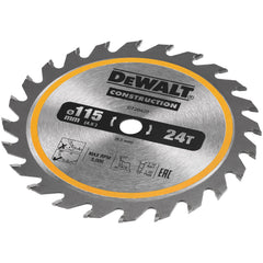 Cordless Construction Circular Saw Blade, Framing, 115mm, 24T, DT20420-QZ DeWalt