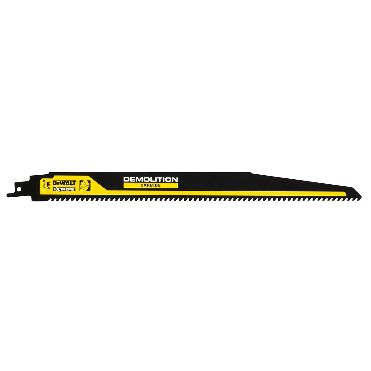 Clavos para madera CarbideRecip 305 mm 6TPI 1pz DT20438-QZ DeWalt
