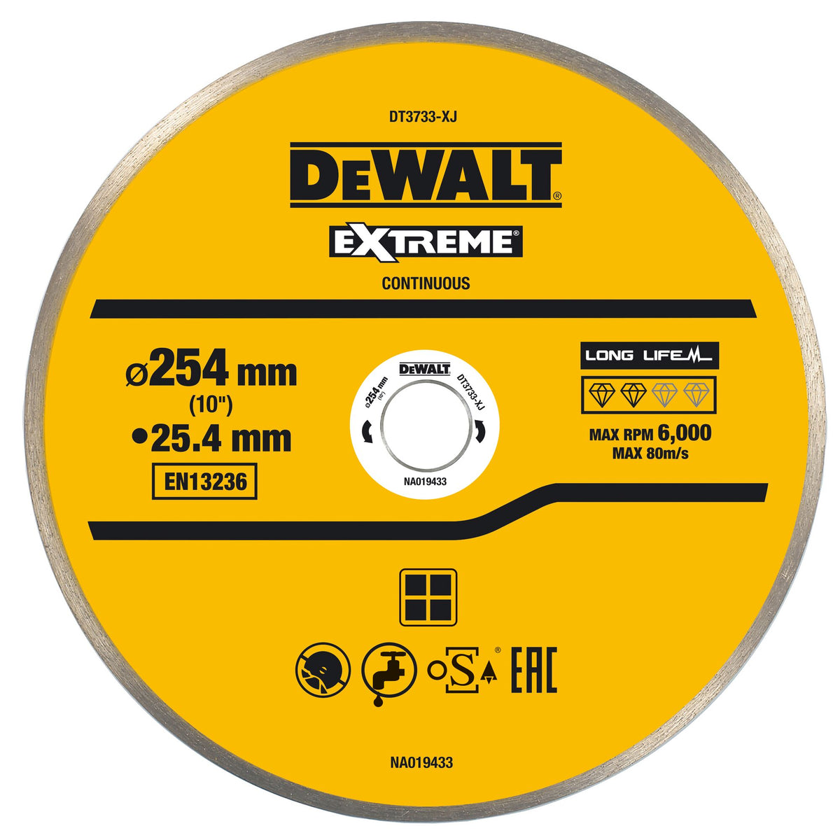 Disco diamantato per piastrelle in ceramica DeWalt DT3733-XJ