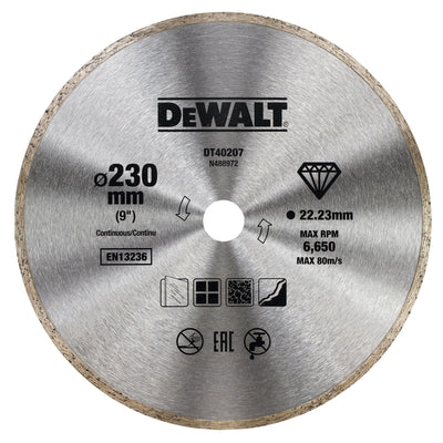 Disco da taglio diamantato DeWalt DT40207-QZ