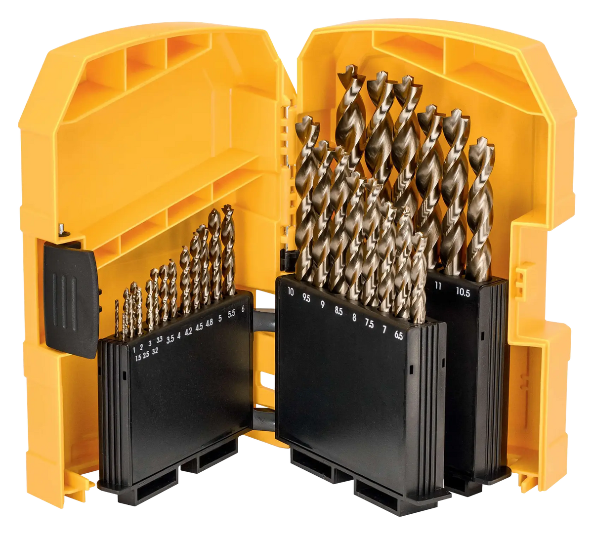 Set 29 pezzi Punte Cobalto HSS-E in cassetta di plastica DeWalt DT4957-QZ