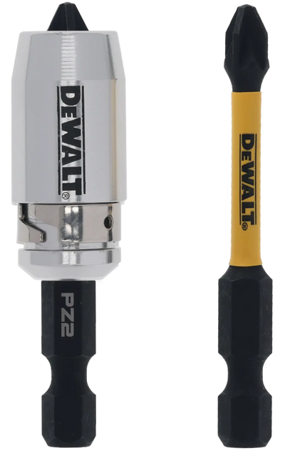Set 2 Inserti Impact Torsion PZ2 con Bussola Magnetica DeWalt DT70535T-QZ