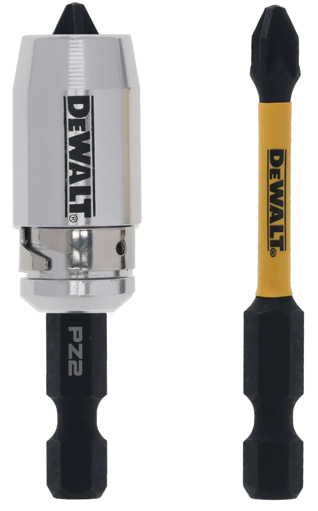 Set 2 Inserti Impact Torsion PZ2 con Bussola Magnetica DeWalt DT70535T-QZ