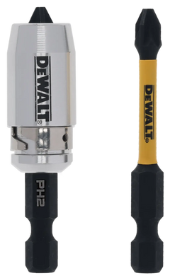 Set 2 Inserti Impact Torsion PH2 con Bussola Magnetica DeWalt DT70536T-QZ