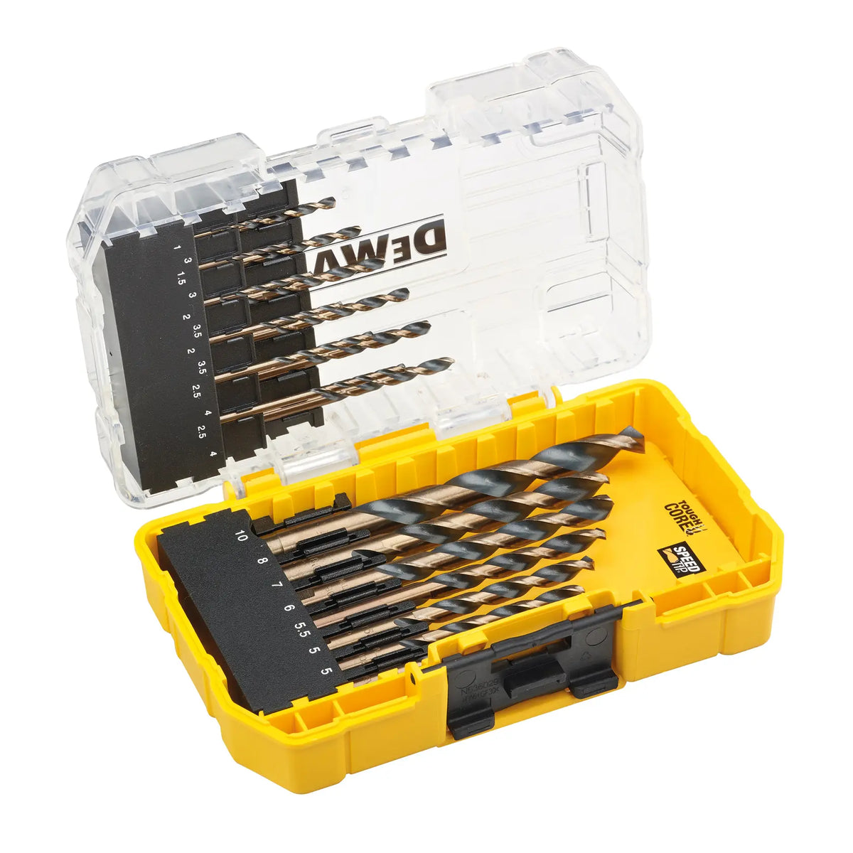 Set 19 Punte per Metallo Nero e Oro DeWalt DT70728-QZ