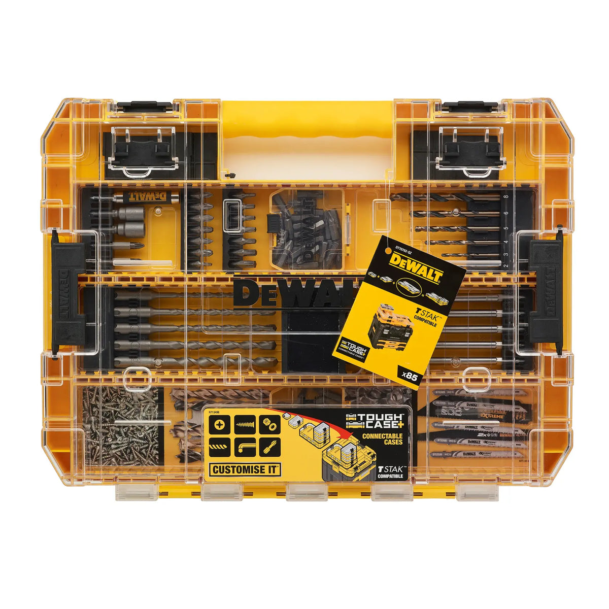 Set 85 Punte per Cacciavite e Trapano DeWalt DT70762-QZ