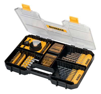 Set 100 Pezzi per Forare e Avvitare DeWalt