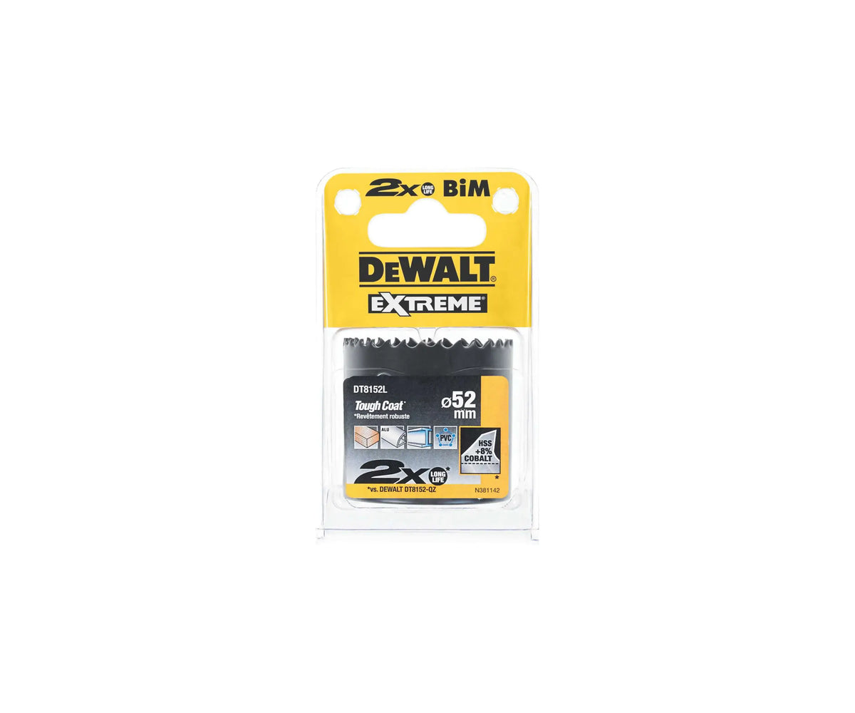52mm 2X Sega a tazza BiM DT8152L-QZ DeWalt