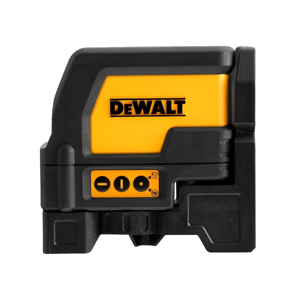 Livella laser + linea verticale e oriozzontale + 2 punti piombo - Raggio rosso DW0822-XJ DeWalt