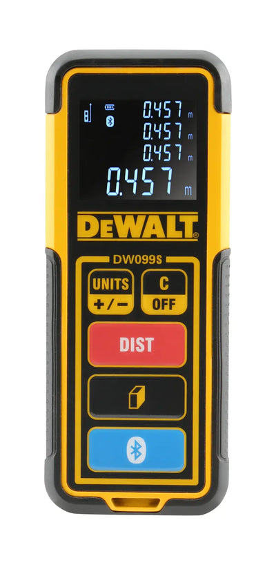 Misuratore laser di distanza 30m con Bluetooth DeWalt DW099S-XJ