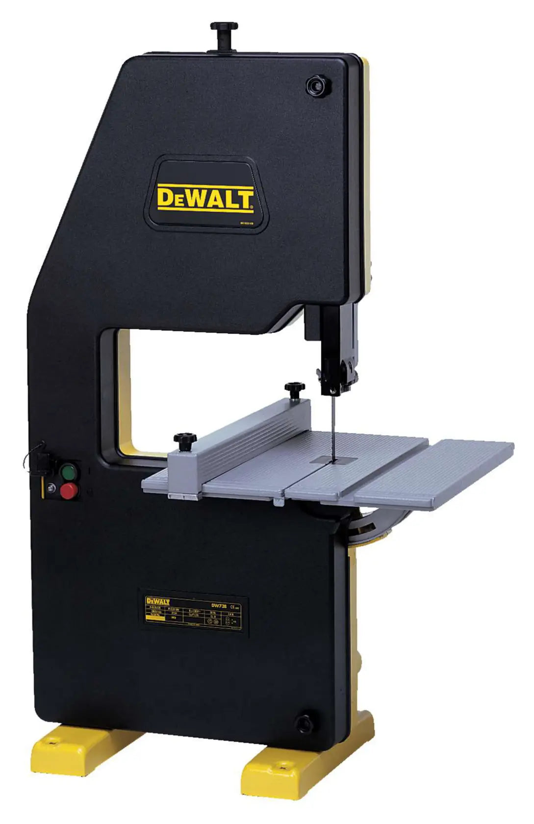 Sega a nastro 155mm a 2 velocità DeWalt DW738-QS