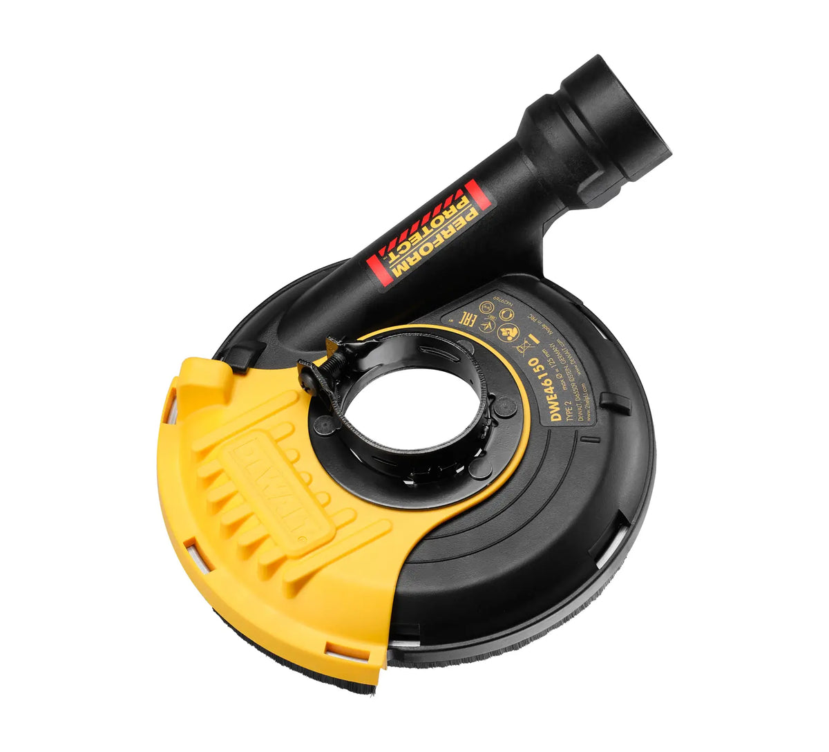 Cuffia di aspirazione per levigatura superfici 115/125mm DeWalt