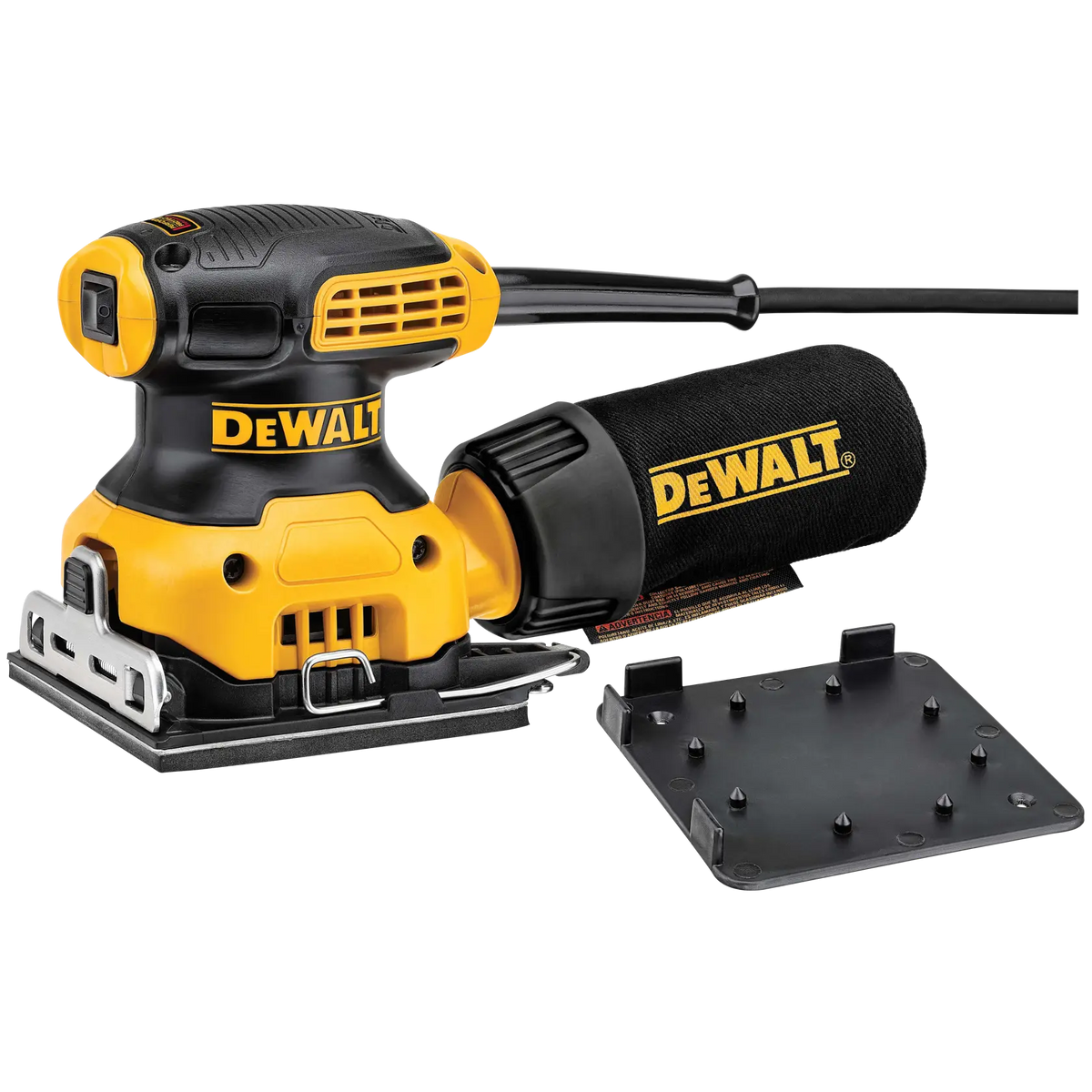Levigatrice orbitale 1/4 foglio 230W DeWalt DWE6411-QS