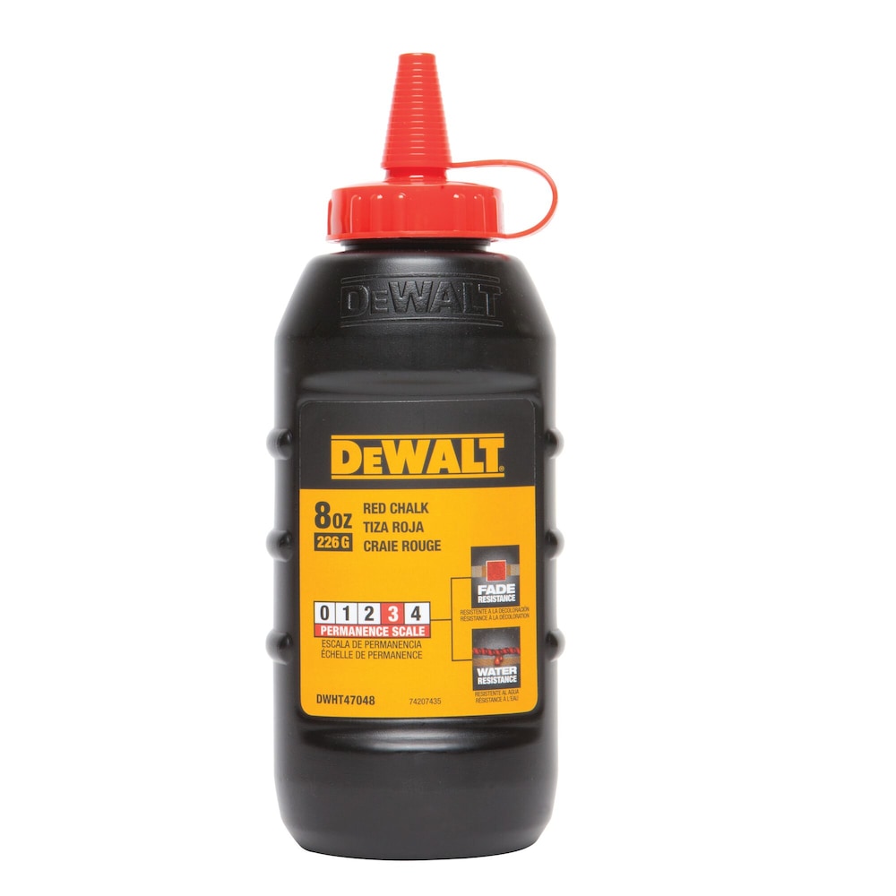 Flacone polvere rossa 225 g DWHT47048-9 DeWalt