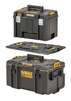 Cassetta portautensili ToughSystem 2.0 DWST83294-1 con adattatore TSTAK DWST08017-1 DeWalt