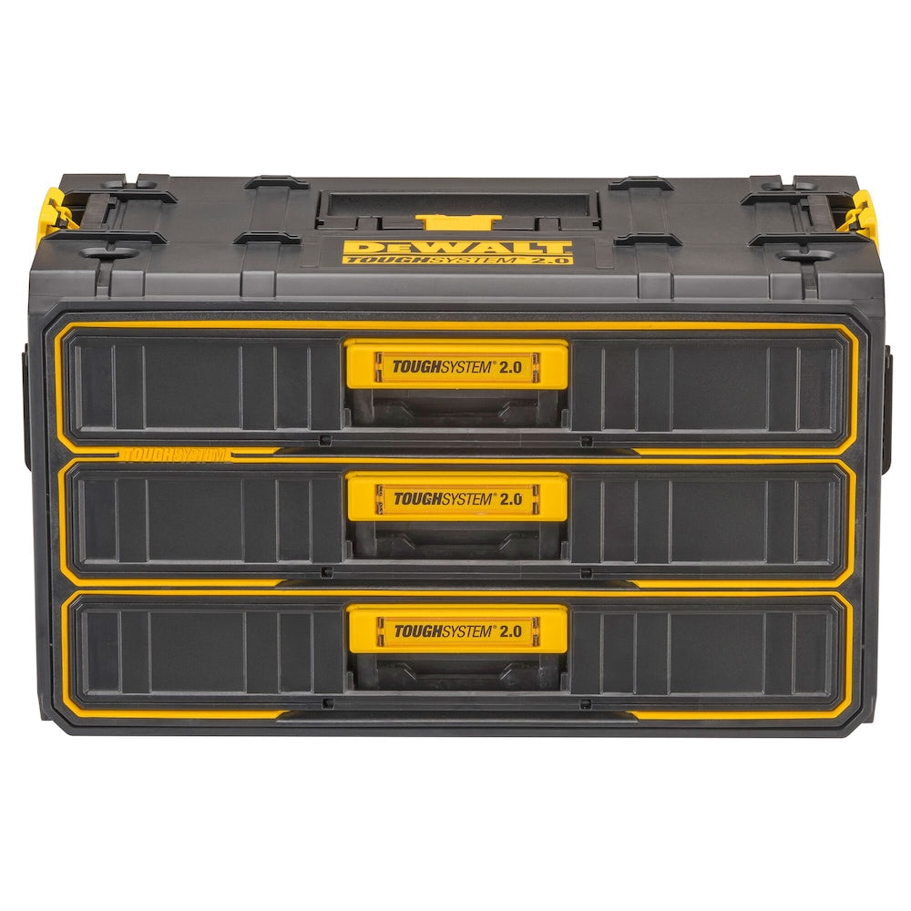 Unità 3 cassetti, 3 cassett prfondi in ABS, compatibile con moduli Tough System 2.0 e 1.0 DWST08330-1 DeWalt