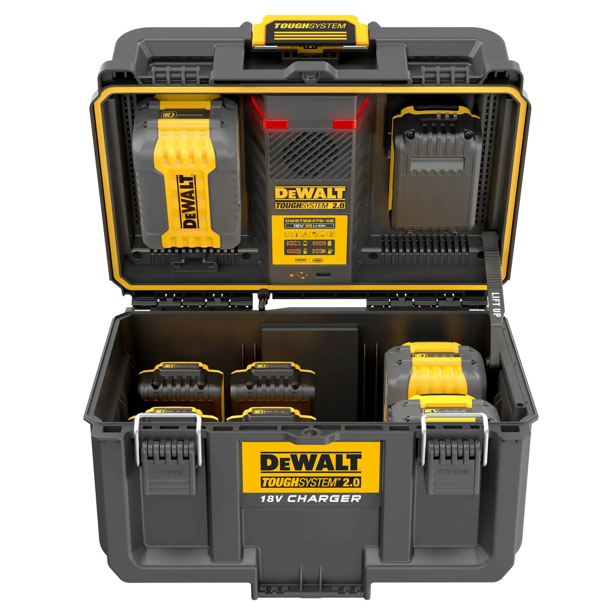 Doppio caricabatteria ToughSystem 2.0 DeWalt DWST83471-QW