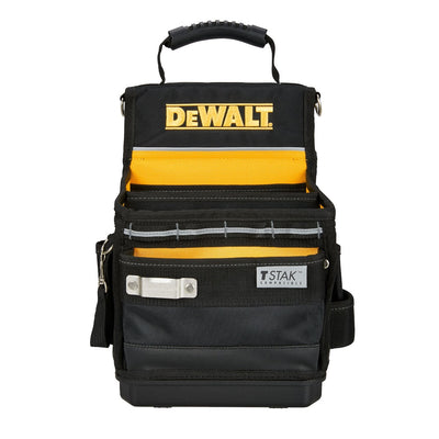 Unità portautensili manuali e minuterie, struttura in cordura 1680Den, impugnatura ergonomica e robusta, tracolla e parte posteriore DeWalt