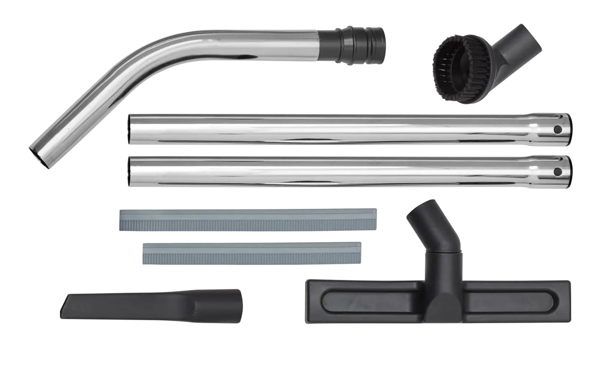 Kit pulizia pavimenti con 2 tubi in metallo e bocchetta per fessure DeWalt