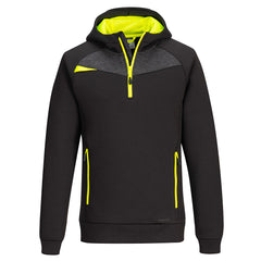 Felpa DX4 con cappuccio a mezza zip Portwest DX467