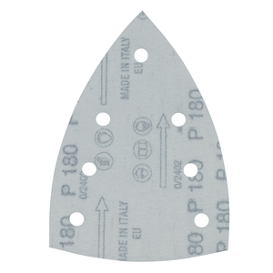 E-23472 Carta abrasiva certificata FSC attacco velcro DELTA 80x130mm