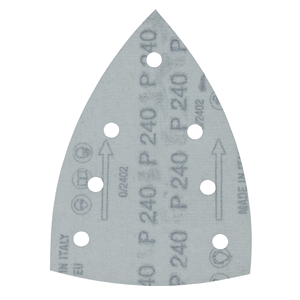 E-23488 Carta abrasiva certificata FSC attacco velcro DELTA 80x130mm