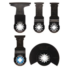 E-24935 Juego de 5 hojas Starlock para herramienta multifunción Makita