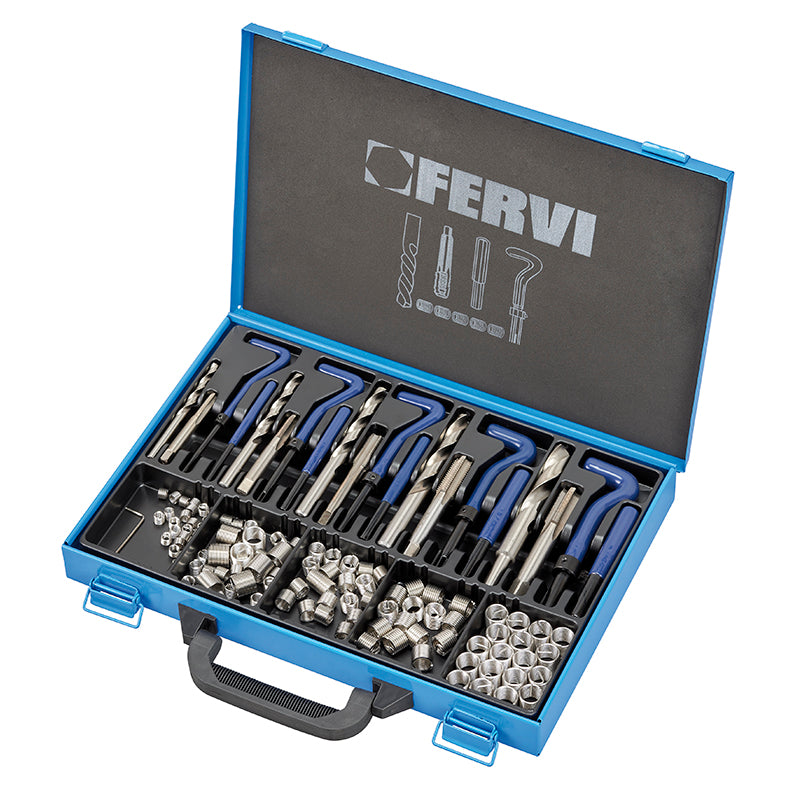 KIT Riparazione Filetti Metrici F-coil - Fervi
