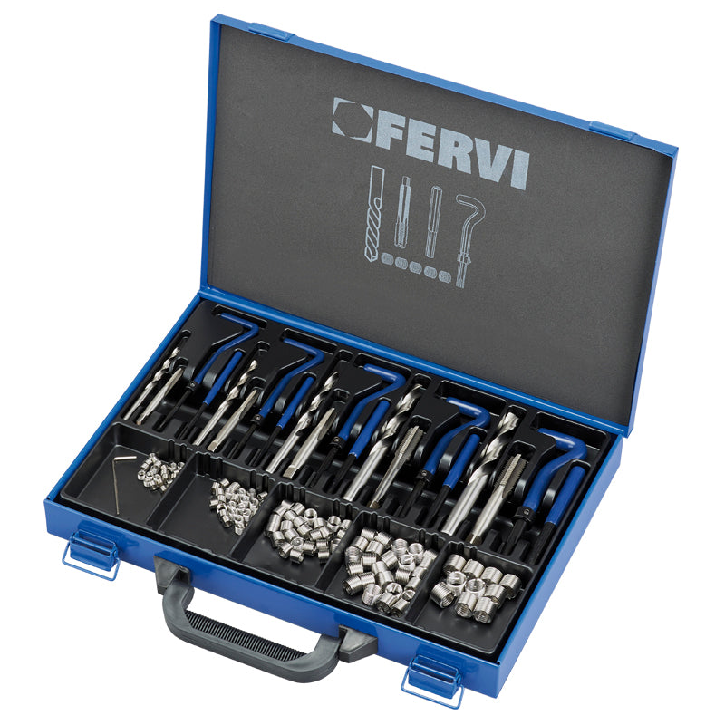 KIT Riparazione Filetti Metrici F-coil - Fervi