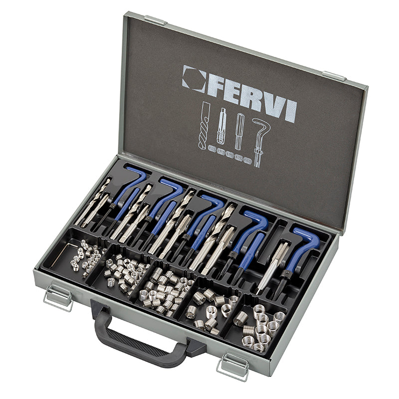 KIT Riparazione Filetti Metrici F-coil - Fervi