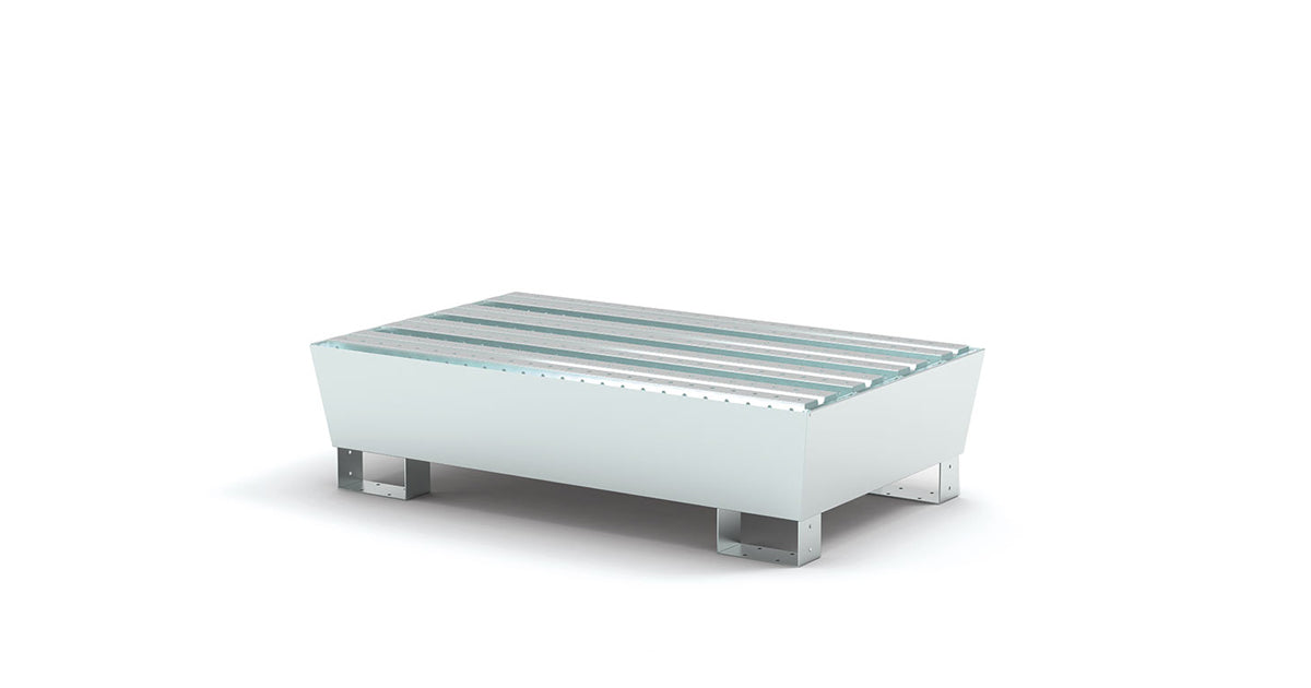 Paraspruzzi per vasca 3 cisterne con telaio inclinato 015061 Comi Storage