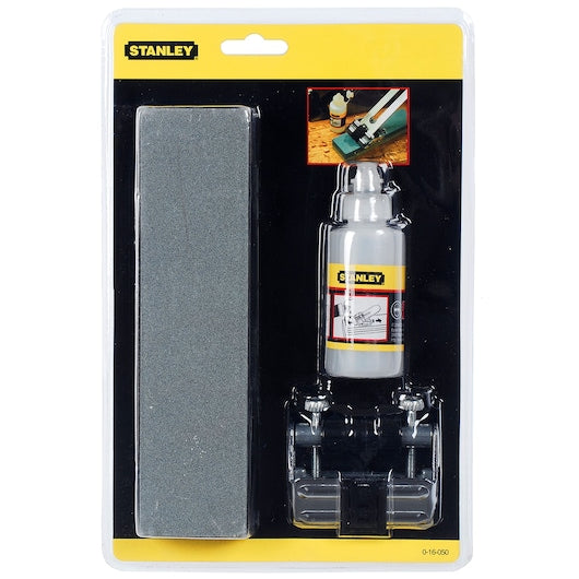 Set Guida per Affilature, Pietra ad Olio e Olio (0-16-050) Stanley
