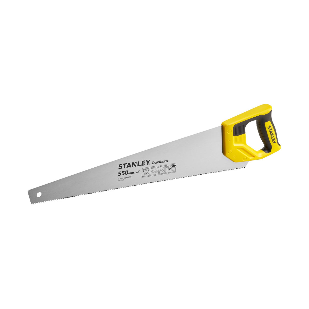 Segaccio per legno Tradecut 550 mm - 11 denti/poll Stanley - vista 2