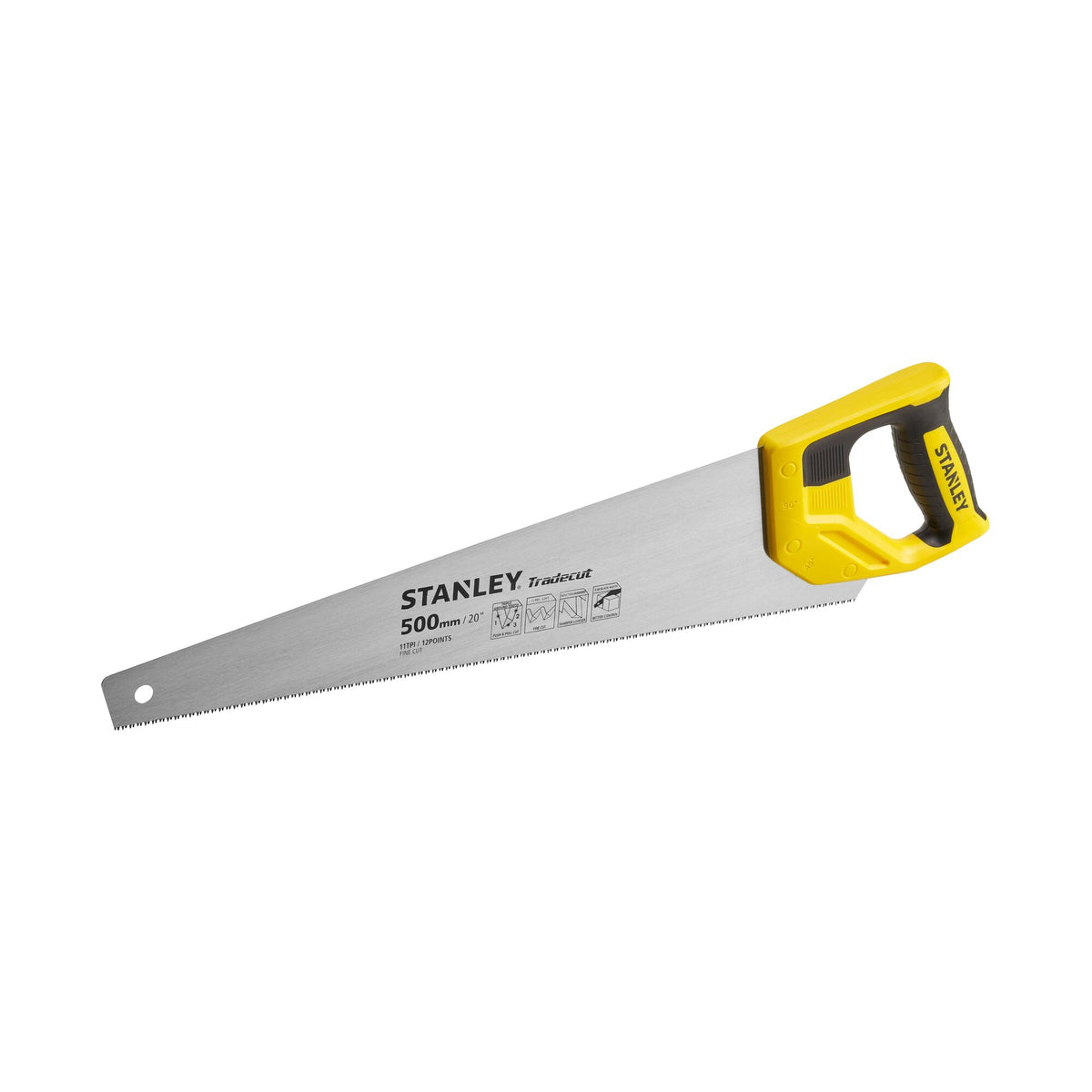 Segaccio per legno Tradecut 500 mm - 11 denti/poll Stanley - vista 2