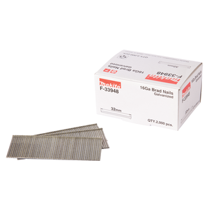F-33948 Groppini, 16 Ga, 1,6x32mm, 2.000pz Makita