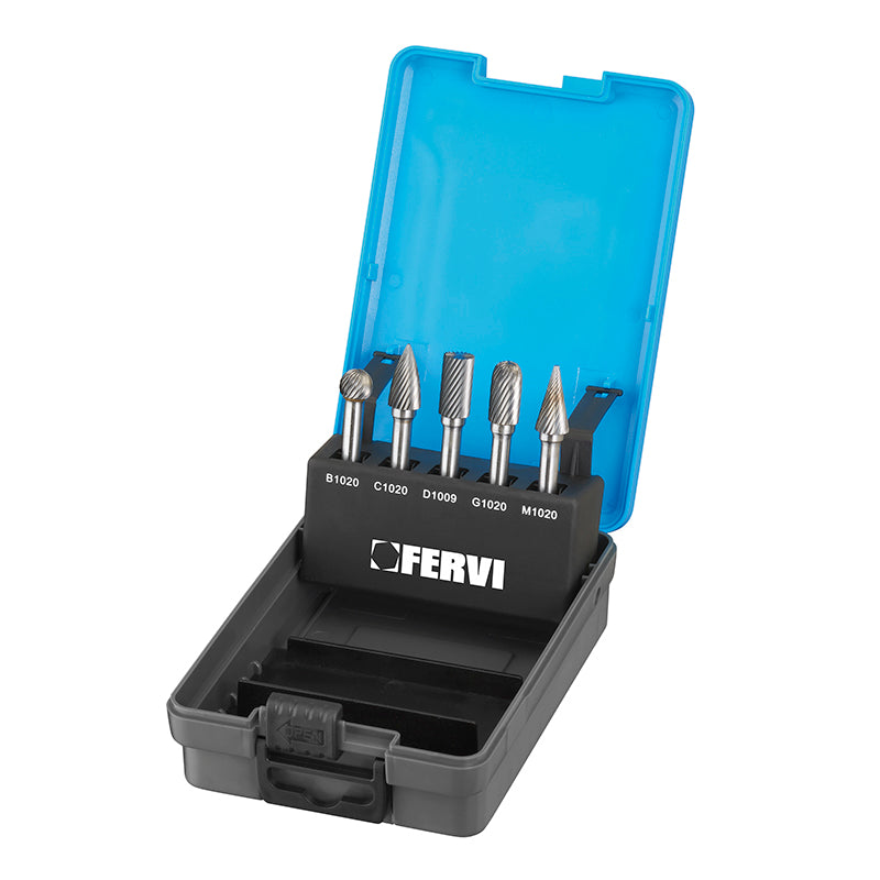 Serie Frese Rotative IN Metallo Duro - Fervi