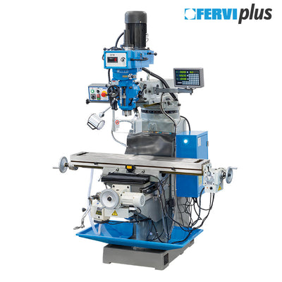 Fresa Verticale A Testa Veloce CON Inverter - Fervi