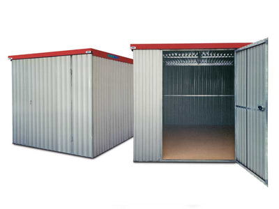 Unimec Box Container in Lamiera. Mod. Fg12cl/e. Con Tubi Zincati