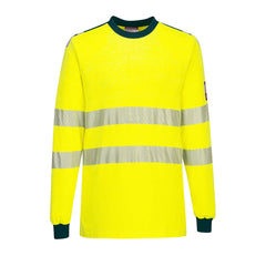 Maglietta PW3 Modaflame Knit Hi-Vis FR a maniche lunghe Portwest FR701