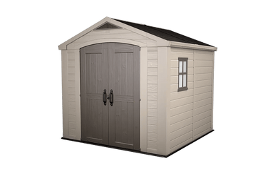 Factor Shed 8x8ft - Brown Keter