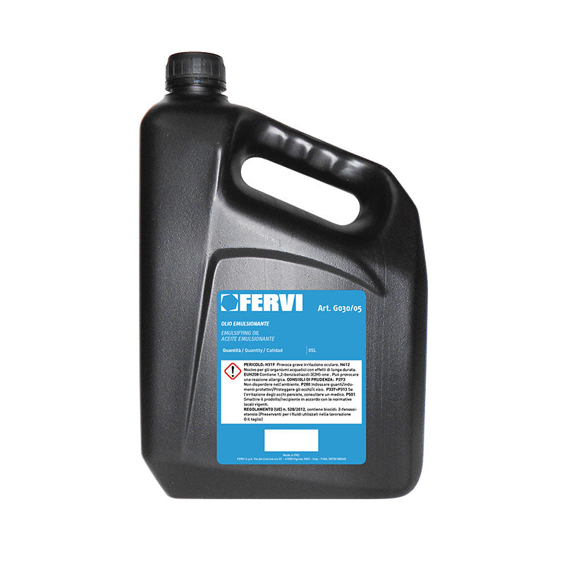 Lubrorefrigerante Emulsionabile - Fervi