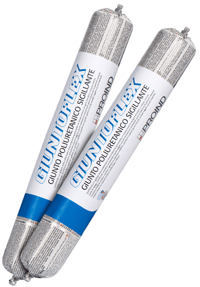 Sigillante poliuretanico elastico verniciabile in sacchetto da 600 ml Giuntoflex Proind