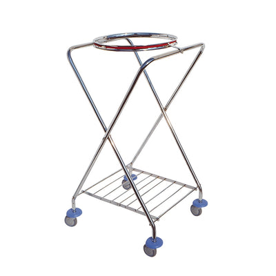 Carrello Portasacco A “X” Cromato IPC