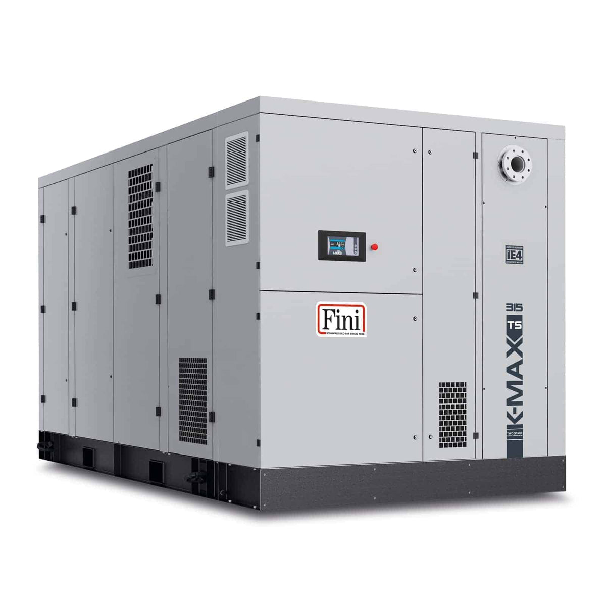 K-MAX TS 315-10 VS Compressore a vite bistadio ad alta efficienza - Fini Compressori